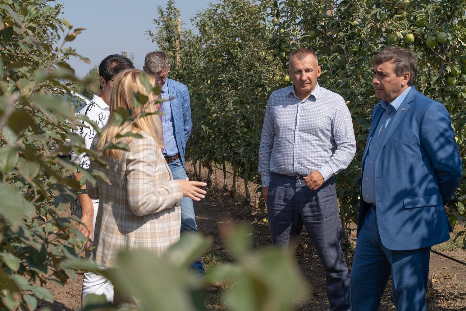 Сады посетил Министр сельского хозяйства РК