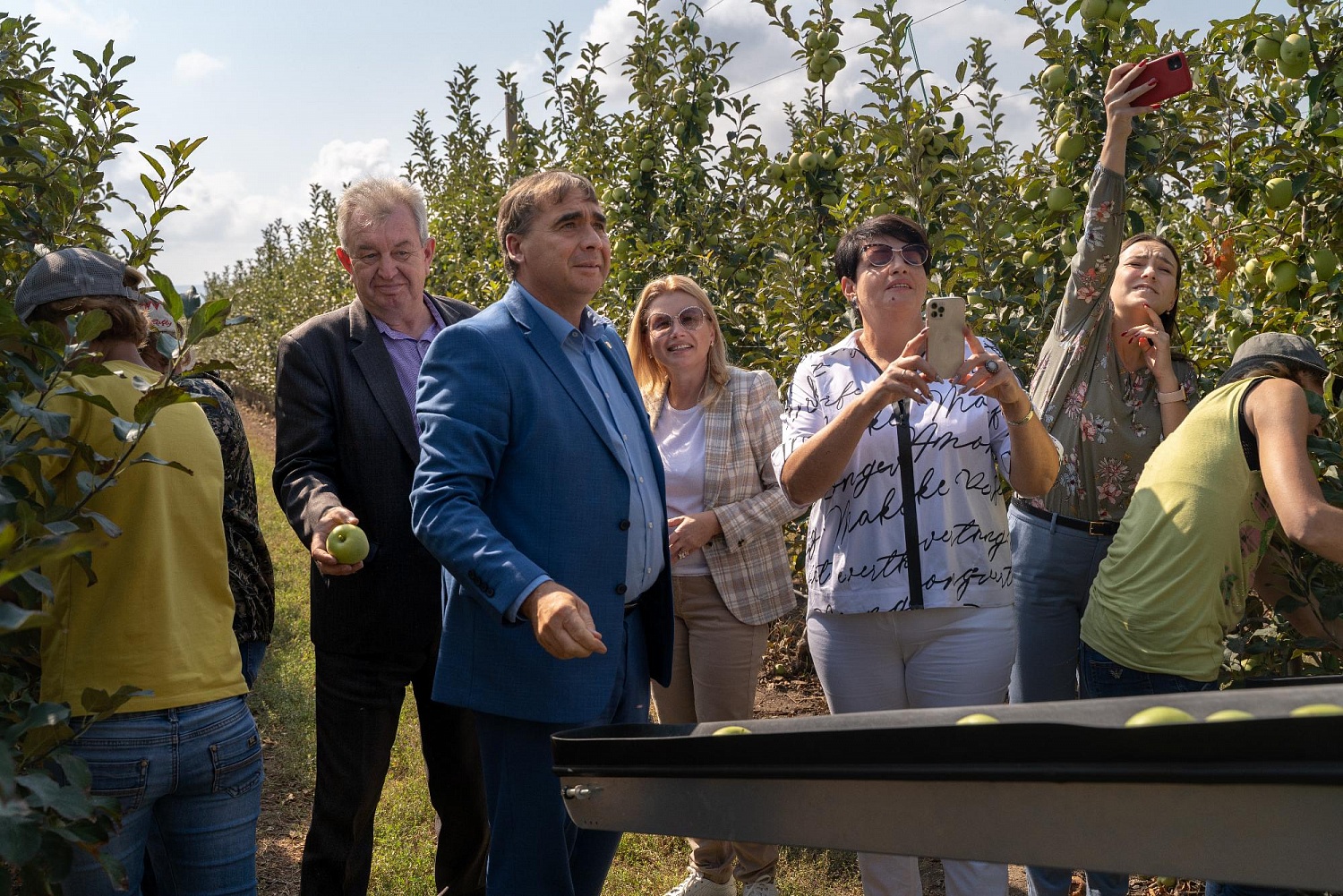 Сады посетил Министр сельского хозяйства РК