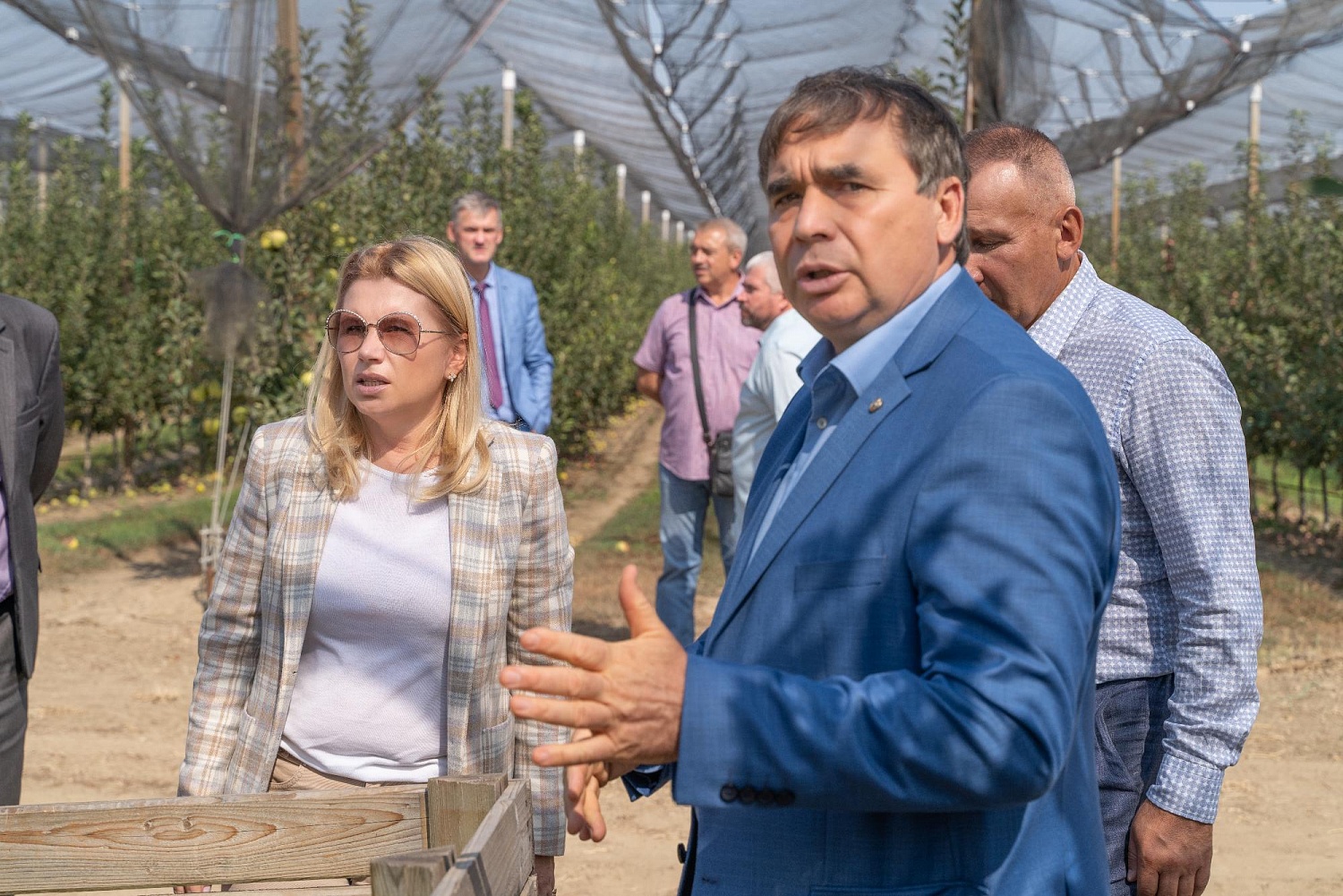 Сады посетил Министр сельского хозяйства РК