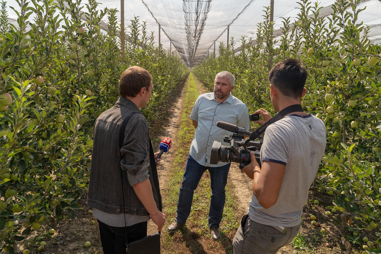 Сады посетил Министр сельского хозяйства РК
