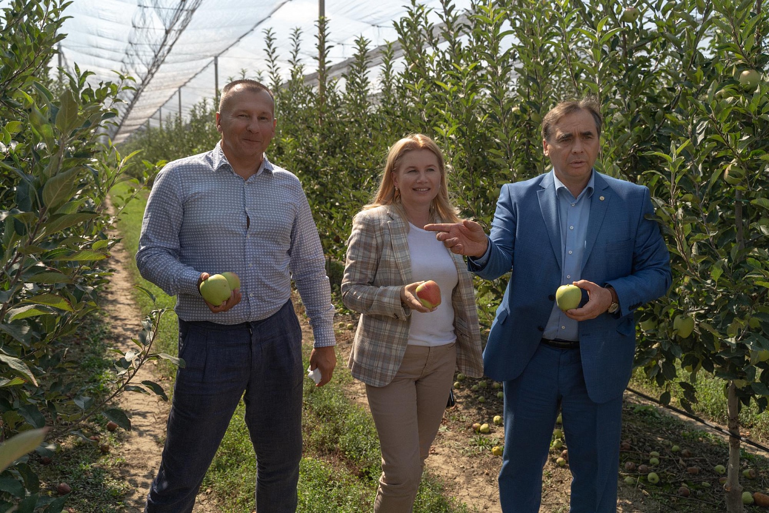 Сады посетил Министр сельского хозяйства РК