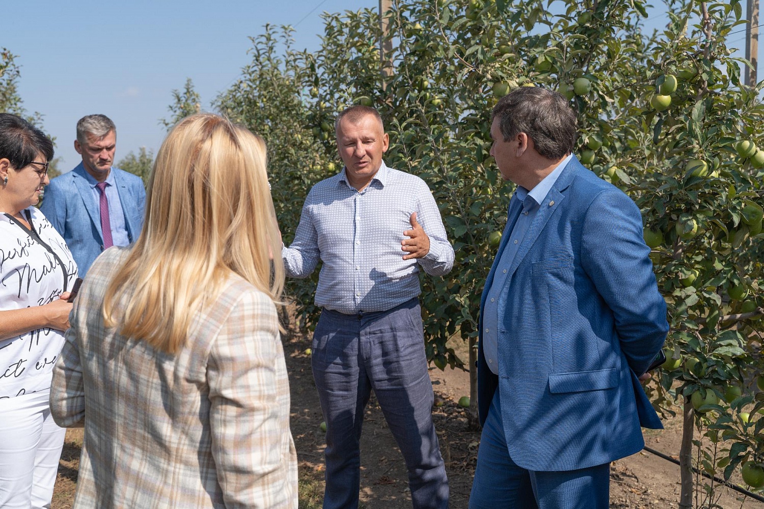 Сады посетил Министр сельского хозяйства РК